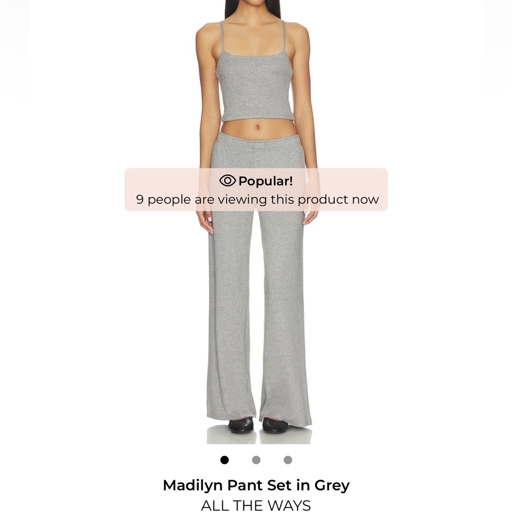 Revolve All the ways pant set. Small. NWT